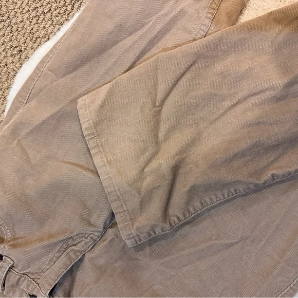 The North Face Corduroy Pants Women's 4 khaki Stretch Bootcut Travel Hiking - Picture 4 of 10